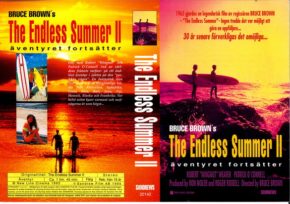 ENDLESS SUMMER 2 (vhs-omslag)