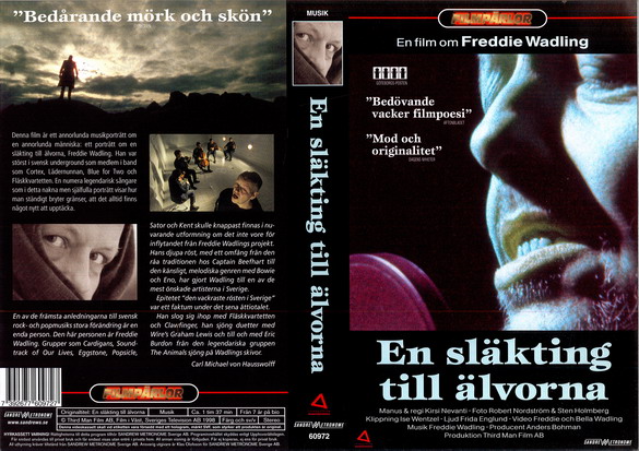 EN SLÄKTING TILL ÄLVORNA (vhs-omslag)