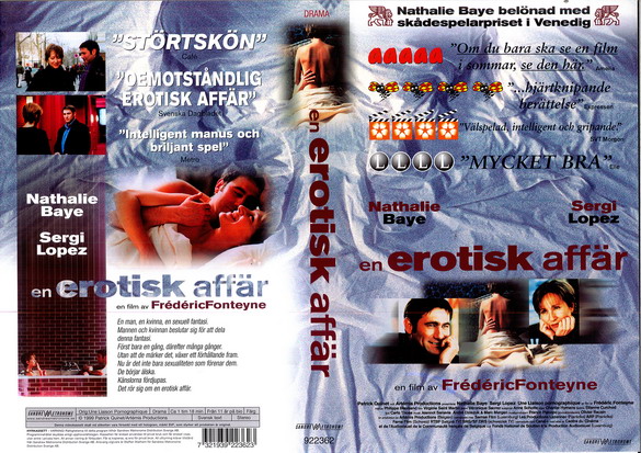 EN EROTISK AFFÄR (vhs-omslag)