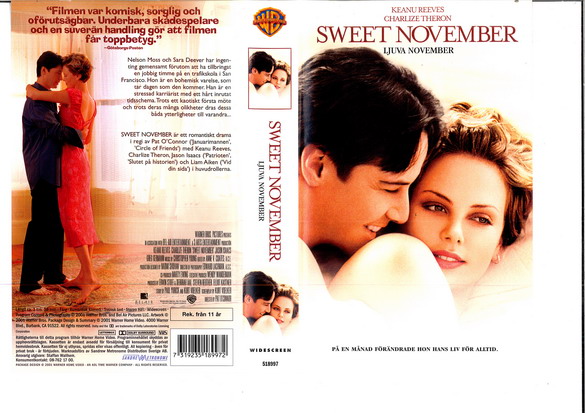 SWEET NOVEMBER (VHS)