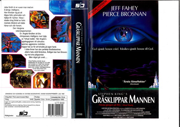 GRÄSKLIPPARMANNEN (VHS)