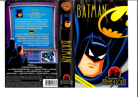 ADVENTURES OF BATMAN & ROBIN: BATMAN (VHS)