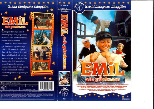 EMIL OCH GRISEKNOEN (VHS)
