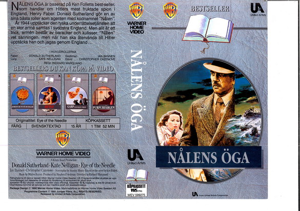NÅLENS ÖGA (VHS) grå