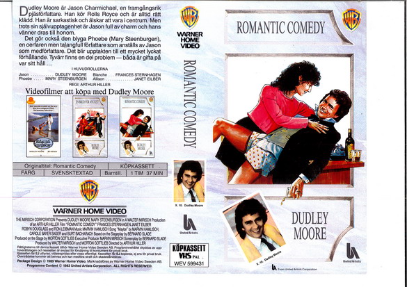 ROMANTIC COMEDY (vhs-omslag)