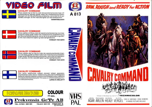 A813 Kavallerikommandot (VHS)