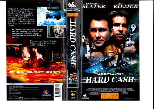HARD CASH  (VHS)