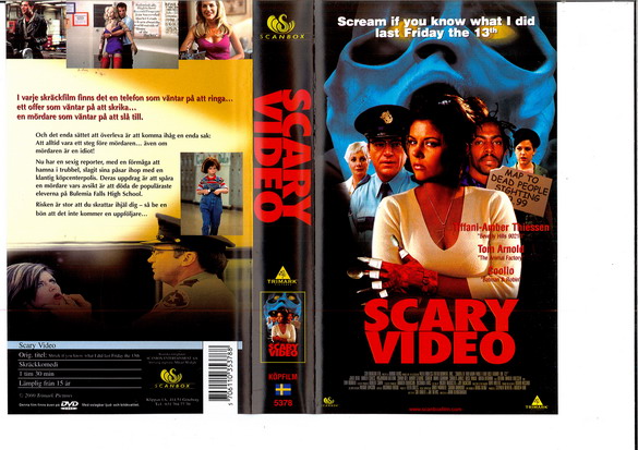 SCARY VIDEO (VHS)