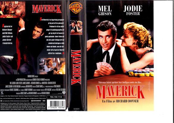 MAVERICK (VHS)