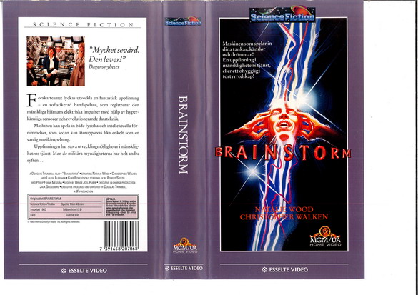 BRAINSTORM (VHS)