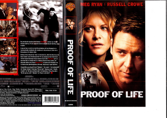 PROOF OF LIFE (VHS)