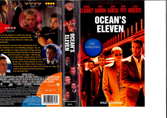 OCEAN'S ELEVEN (VHS)