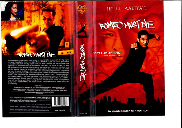 ROMEO MUST DIE (VHS)