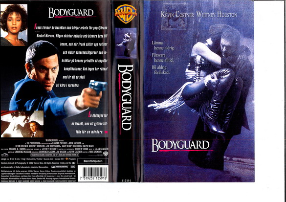 BODYGUARD (VHS)