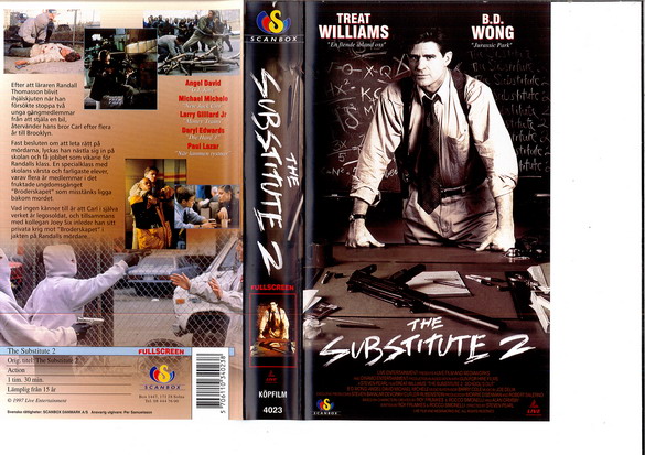 SUBSTITUTE 2 (VHS)