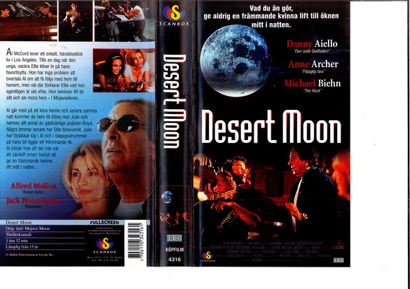 DESERT MOON (VHS)