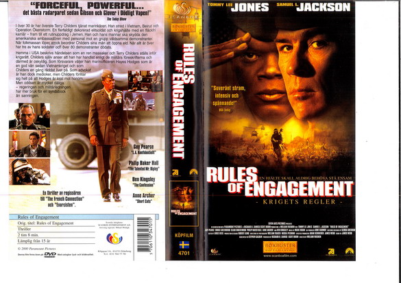RULES OF ENGAGEMENT (VHS)