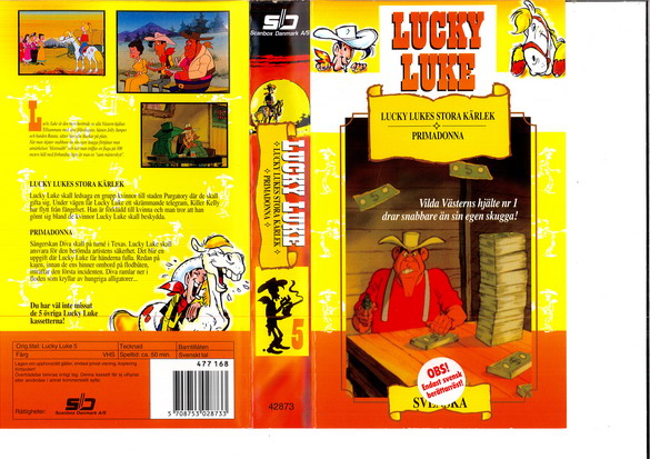LUCKY LUKE DEL 5 (VHS)