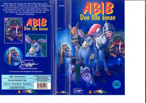 ABIB - DEN LILLA ÅSNAN (VHS)