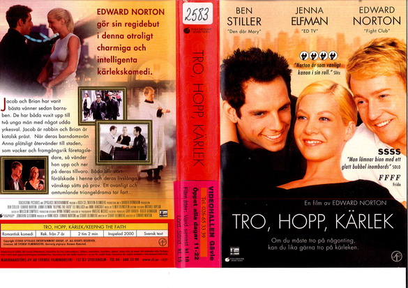 TRO,HOPP,KÄRLEK (VHS)tittkopia