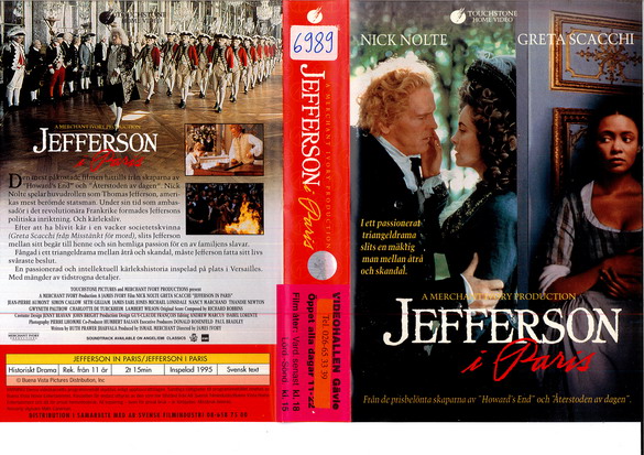 JEFFERSON I PARIS (VHS)