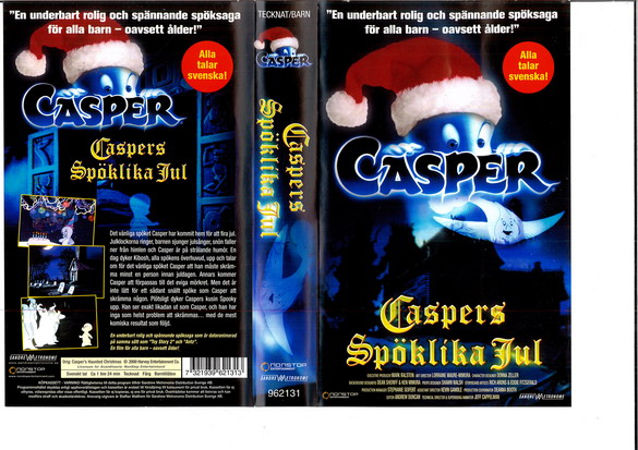 CASPERS SPÖKLIKA JUL (VHS)