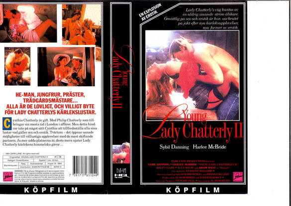 YOUNG LADY CHATTERLY 2 (Vhs-Omslag)