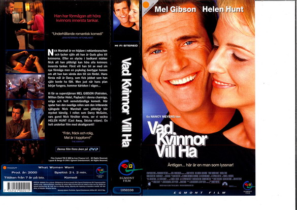 VAD KVINNOR VILL HA (Vhs-Omslag)