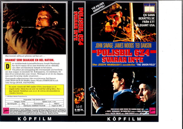 POLISBIL 6Z4 SVARAR INTE (Vhs-Omslag)