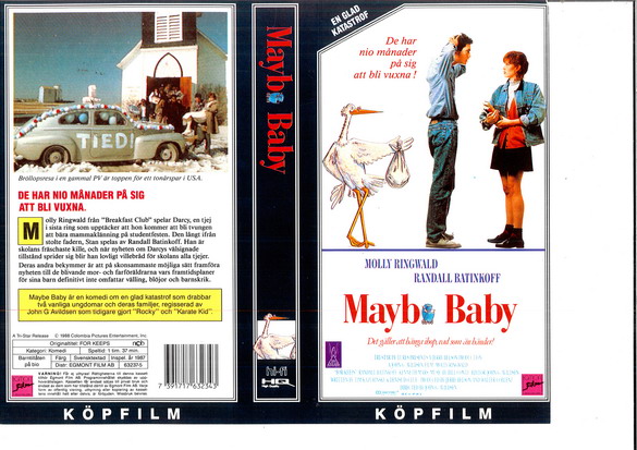 MAYBE BABY (Vhs-Omslag)