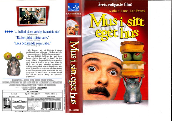MUS I SITT EGET HUS (VHS) ny