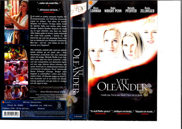 VIT OLEANDER (VHS)
