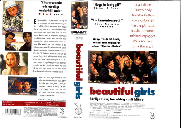 BEAUTIFUL GIRLS (VHS)