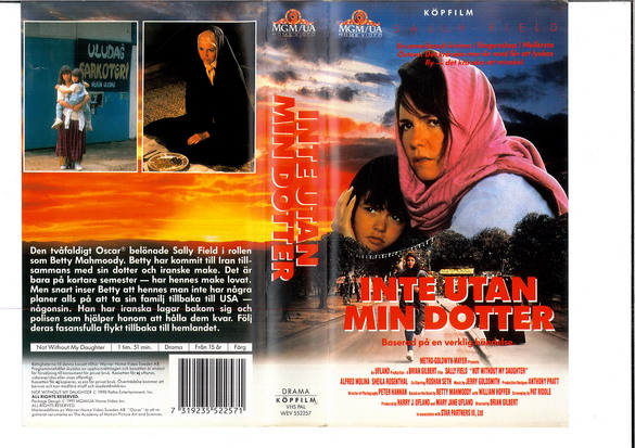 INTE UTAN MIN DOTTER (VHS)