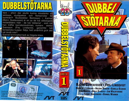 DUBBELSTÖTARNA DEL 1 (VHS)