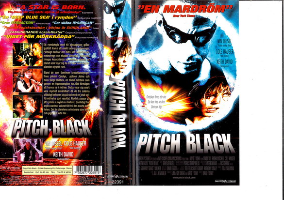 PITCH BLACK (VHS)