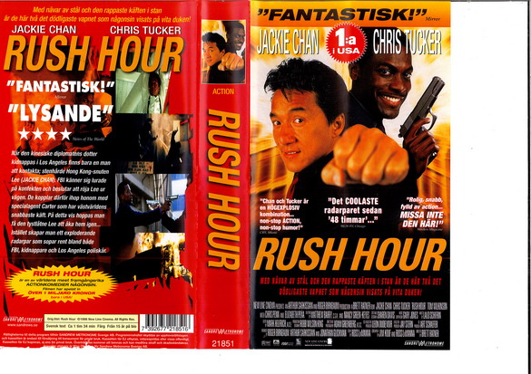 RUSH HOUR  (VHS)