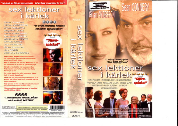 SEX LEKTIONER I KÄRLEK  (VHS)