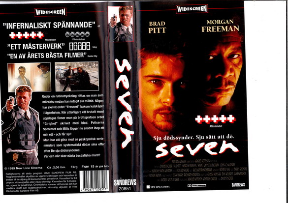 SEVEN  (VHS)