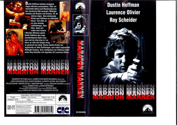 MARATON MANNEN  (VHS)