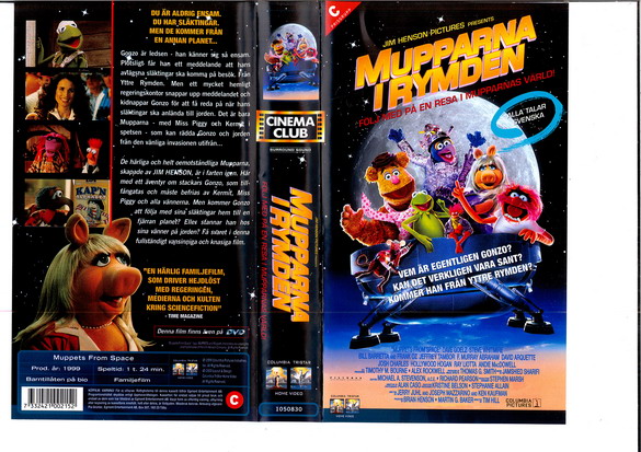 MUPPARNA I RYMDEN (VHS)