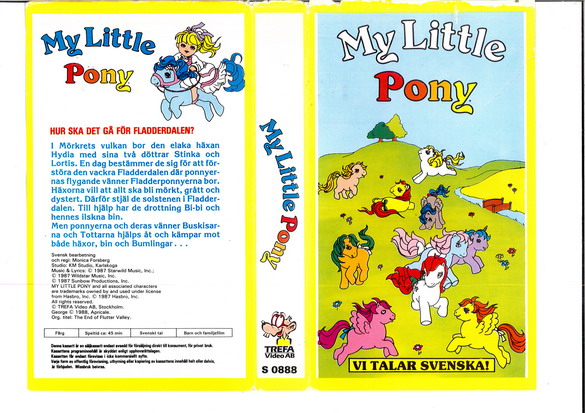 MY LITTLE PONY (VHS)