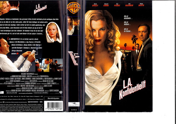 L.A. KONFIDENTIELLT (VHS)