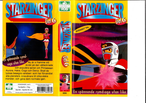 STARZINGER DEL 6 (VHS) ny