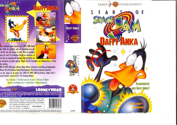 STARS OF SPACE JAM: DAFFY ANKA (VHS)