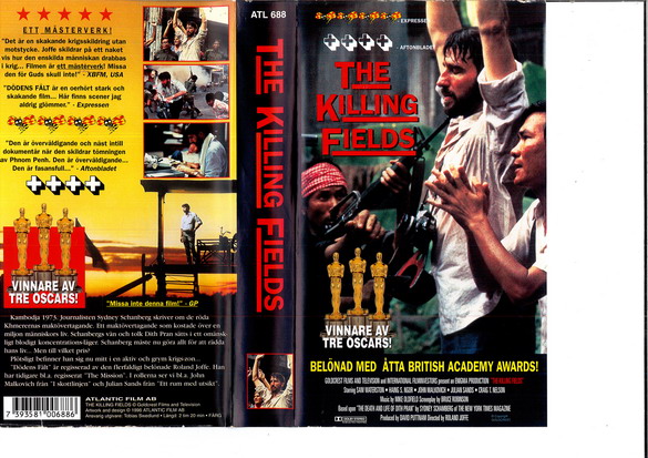 KILLING FIELDS (VHS)