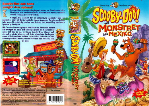 SCOOBY-DOO OCH MONSTRET FRÅN MEXICO (VHS)