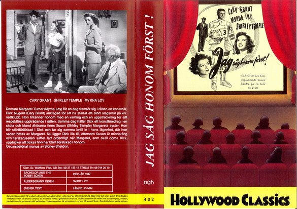 402 JAG SÅG HONOM FÖRST (VHS) 402 JAG SÅG HONOM FÖRST (VHS)