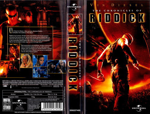 CHRONICLES OF RIDDICK (VHS)