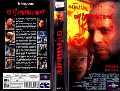 DE 12 APORNAS ARMÉ (VHS)